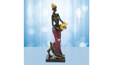 Statuette porteuse d’eau africaine 1