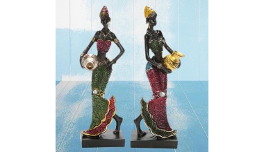 Statuette porteuse d’eau africaine 1