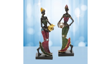 Statuette porteuse d’eau africaine 1