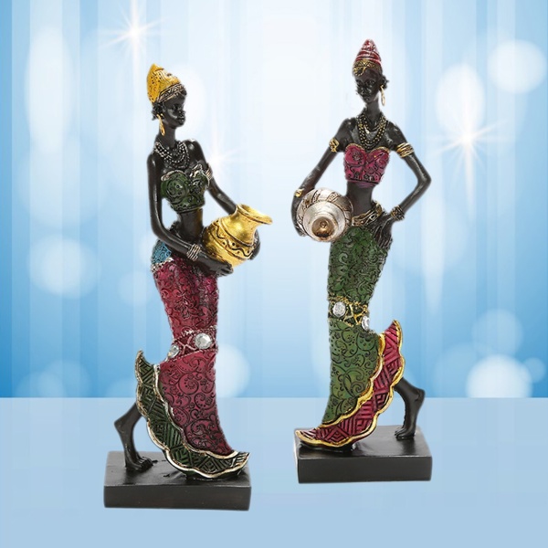 Statuette porteuse d'eau africaine 3