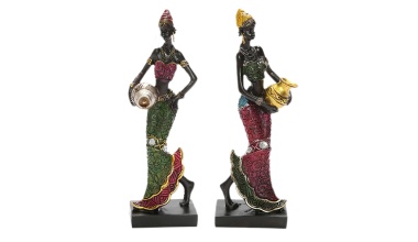 Statuette porteuse d’eau africaine 1